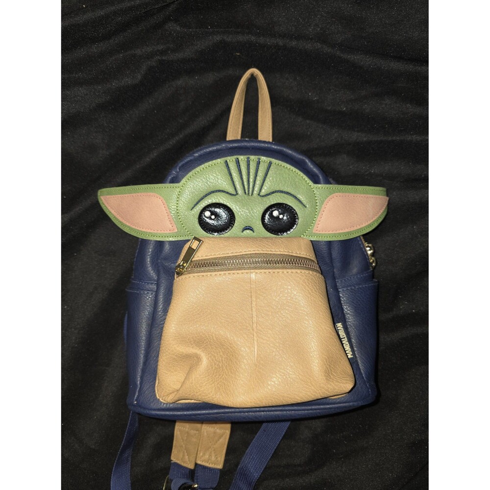 NWOT disney Star wars Yoda grogu the child mini backpack bookbag bag tote purse!